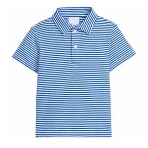 ❤️ Short Sleeve Polo - blue Stripe